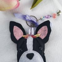  Porte-Clés Boston terrier