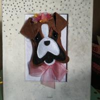 Portrait en feutrine