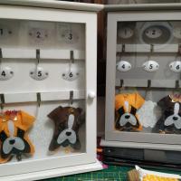 Coffret à clés en bois