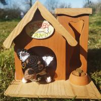 Tasse et miniature chihuahua en crochet