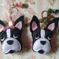 Porte-Clés Boston terrier